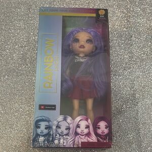 Othr Purple Fashion Doll with Anime Aesthetic